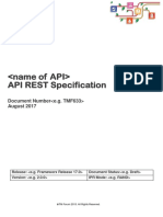 Template API REST Specification