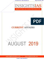 InsightsonIndia Aug 2019 Current Affairs