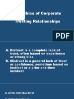 The Ethics of Corporate Trusting Relationships 011119