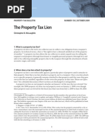 The Property Tax Lien