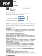 Score Report