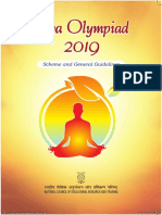 Yoga Olympiad Scheme 2019