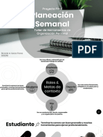 PlaneaciÃ N Semanal - Ricardo Garza PDF