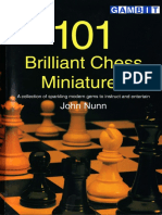 101 Brilliant Chess Miniatures (Nunn) PDF