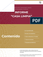 Informe "Casa Limpia"
