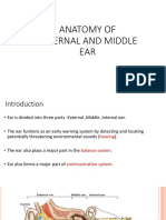 Anatomy of External and Middle Ear Drpushkar