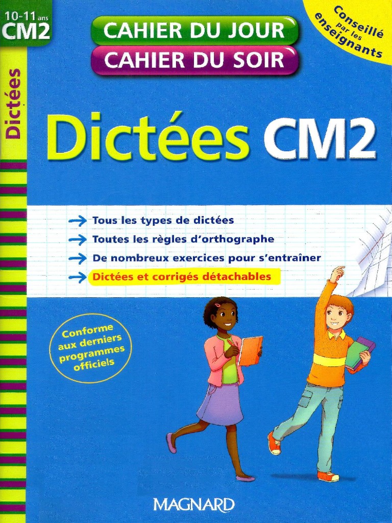 Cahier Du Jour Cahier Du Soir Cm2 Cahier Du Jour Cahier Du Soir Dict Es cm2 PDF | PDF
