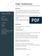 Telkomsigma - CV Fadjar PDF