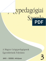 Gyógypedagógiai Szemle