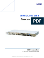 IPASOLINK VR4 Specifications