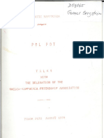 Pol Pot Talks With The Delegation of The Sweden-Kampuchea Friendship Association - Phnom Penh August 1978 PDF