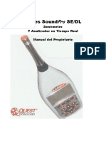 SoundPRo SE and SoundPro DL Spanish Manual