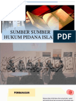 Sumber Hukum Pidana Islam