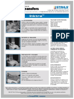 Inktra Application Instructions Espanol