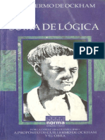 Guillermo de Ockham - Suma de Lógica-A Propósito de Guillermo de Ockham y Su Obra