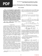 GARCH Parameter Estimation by Machine Learning