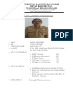 Profil Kepala Puskesmas Tidar Kuranji