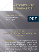 Norma Técnica NTC Colombiana 1722