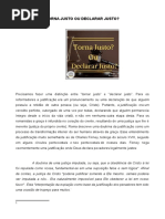 Torna Justo Ou Declarar Justo