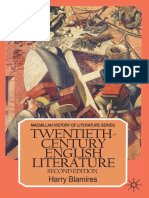 (Macmillan History of Literature Series) Harry Blamires (Auth.) - Twentieth-Century English Literature-Palgrave Macmillan UK (1986)
