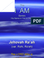I AM - Week 8 - Jehovah Rohi