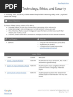 Technology Ethics and Security Lesson Plan