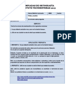 Preguntas para Olimpiadas Ortografía y Matemáticas