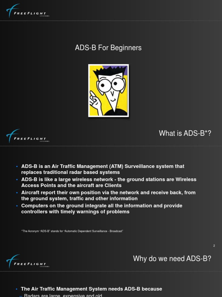 Understanding ADS-B: Basics and Benefits | PDF | Telecommunications ...