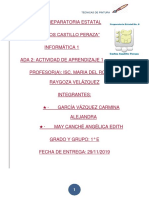 ADA 2 - Actividad de Aprendizaje 1