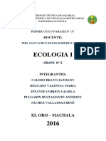 Ecologia Practica i