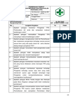 Daftar Tilik Pembinaan Tempat Penyimpanan Dan Penjualan Pestisida