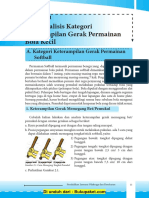 Pelajaran 12 Menganalisis Kategori Keterampilan Gerak Permainan Bola Kecil