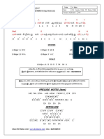 Enna en Anandham-Tamil Keyboard Abcd Song Notes PDF-Kve Music