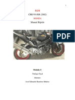 Manual Honda CBR 954 RR