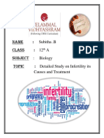 Biology Investigatory Project