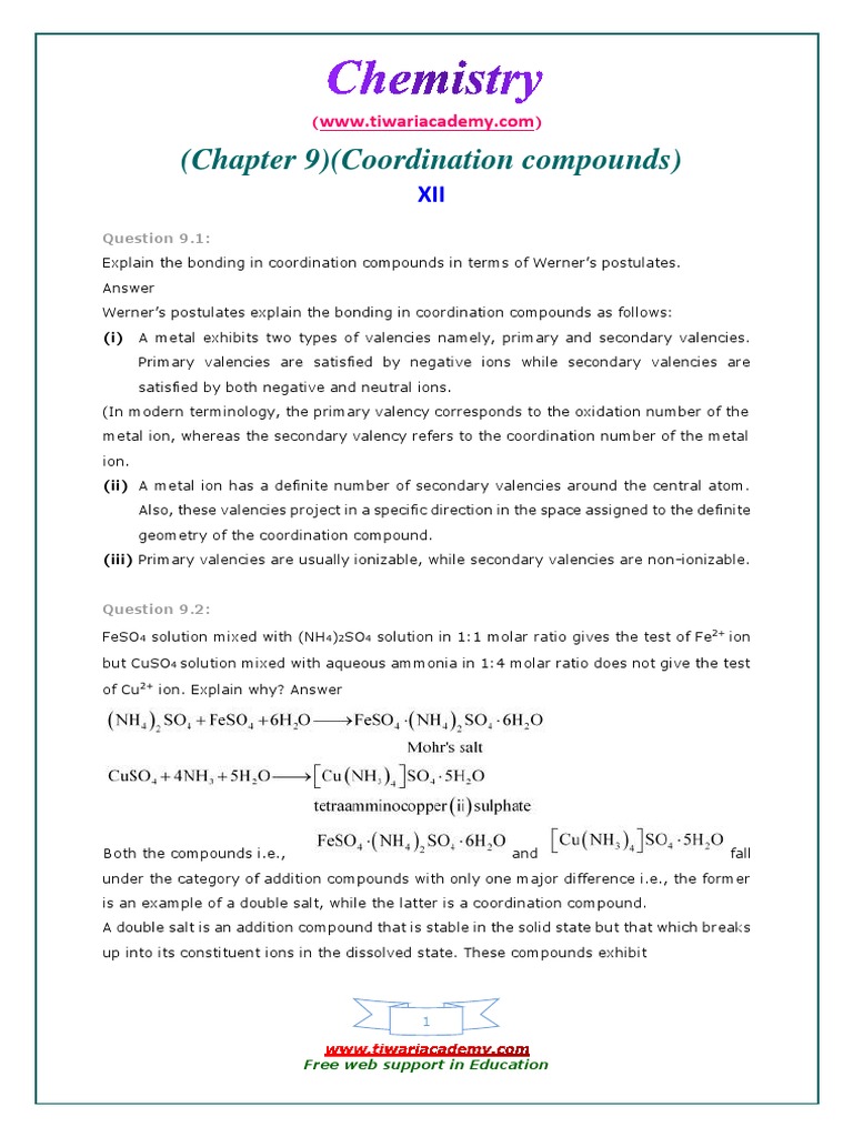 chemistry-class-12-chapter-9-ncert-answers-pdf-coordination-complex