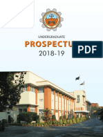 UG Prospectus 2018 19
