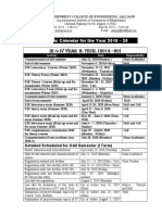 Academic Calendar III IVUG 2019-200 PDF