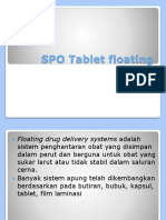 SPO Tablet floating: FDDS
