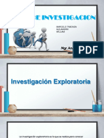 Tipos de Investigacion