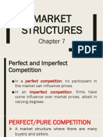 Chapter 7 Market Structures