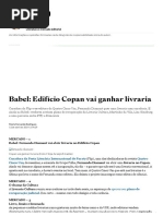Babel_ Edifício Copan Vai Ganhar Livraria