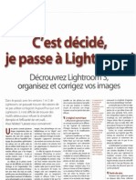 Article Chasseur D'images Light Room 3
