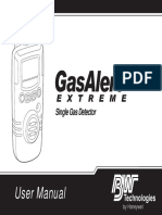 GasAlert Extreme User Manual