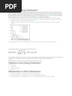 Erlang Distribution