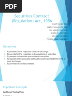 Securiities Contract Act