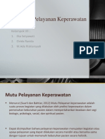 Konsep Mutu Pelayanan Keperawatan