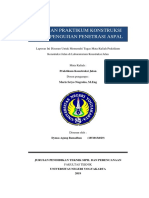 Laporan Praktikum Uji Penetrasi Aspal Format PDF