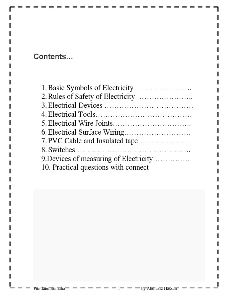 Basic Electrical House Wiring | Download Free PDF | Polyvinyl Chloride ...