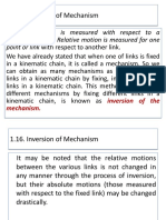 Theory of Machines Chapter 1
